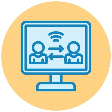 seo modern simgesinin vektör illüstrasyonu