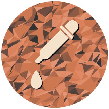 Basit vektör illüstrasyonu, web simgesi 