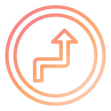 ok simgesi vektör illüstrasyonu