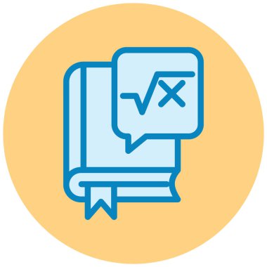 Kitap. Web simgesi basit illüstrasyon