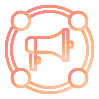 Ek Pazarlama Modern ikon vektör illüstrasyonu 