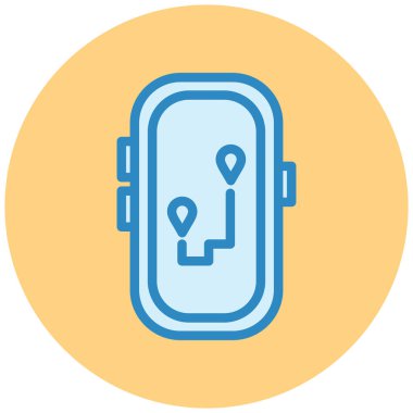 mobil telefon hattı vektör simgesi