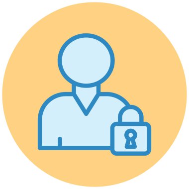 kullanıcı. Web simgesi vektör illüstrasyonu