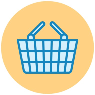 Alışveriş sepeti. Basit tasarım