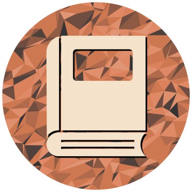kitap simgesi vektör illüstrasyonu