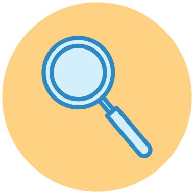 Ara. Web simgesi basit illüstrasyon