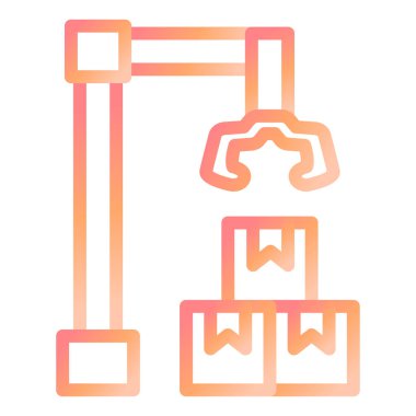 Modern simge vektör illüstrasyonunu oluştur 