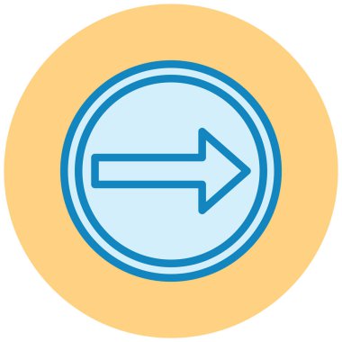 ok simgesinin vektör illüstrasyonu