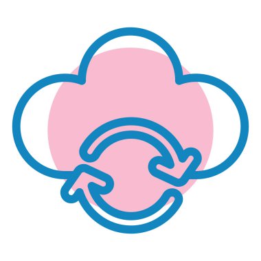 Bulut hesaplama. Web simgesi