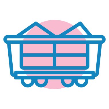 Alışveriş arabası. Basit tasarım