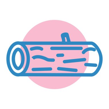 Bir paten simgesinin vektör illüstrasyonu