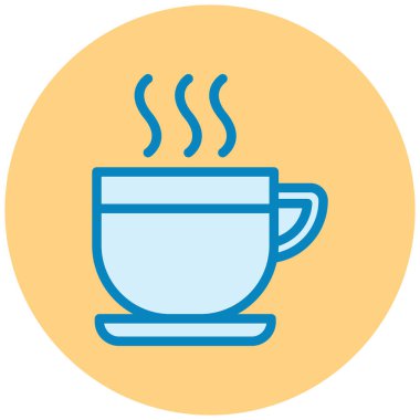 çay fincanı vektör simgesi