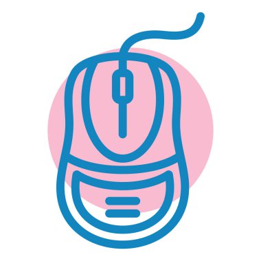 Fare. Web simgesi basit illüstrasyon