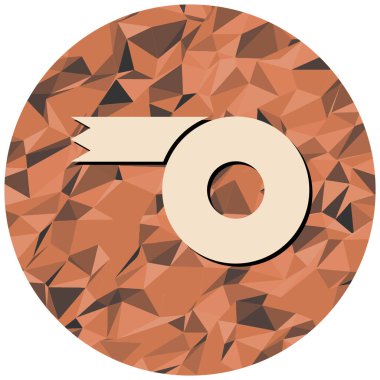 Basit vektör illüstrasyonu, web simgesi 