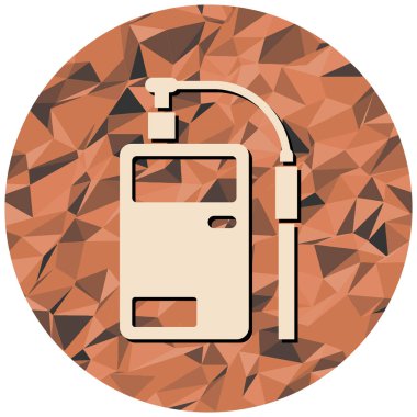 Basit vektör illüstrasyonu, web simgesi 