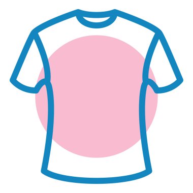 Tişört. Web simgesi basit illüstrasyon