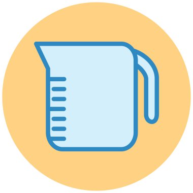 Sürahi. Web simgesi basit tasarım