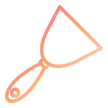 Kazıyıcı modern simge vektör çizimi 