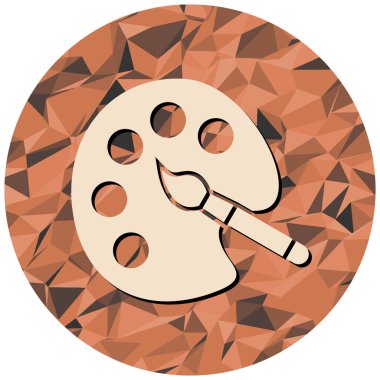 Yiyecek ve içecek sembolünün vektör çizimi