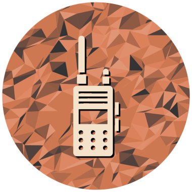 cep telefonu simgesi. vektör illüstrasyonu