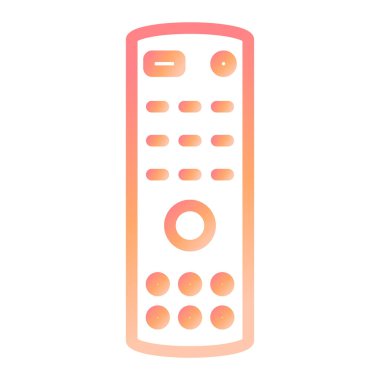 Uzaktan kumanda. Vektör çizim 