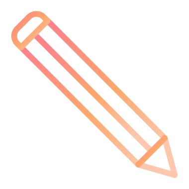 kalem modern simge vektör illüstrasyonu 