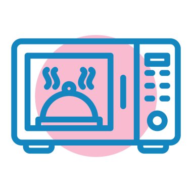 Fırın. Web simgesi basit illüstrasyon