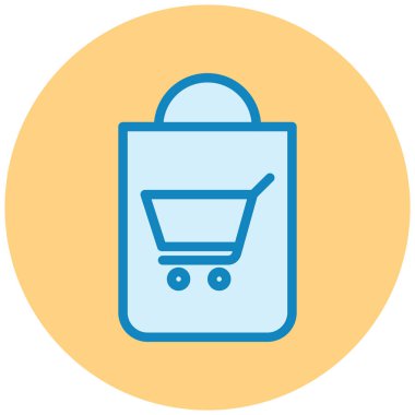 Alışveriş arabası. Basit tasarım