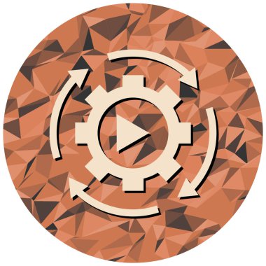 seo modern simgesinin vektör illüstrasyonu