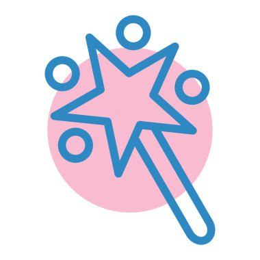 Yıldız. Web simgesi basit illüstrasyon