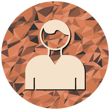 Erkek ve kadın ikonunun vektör illüstrasyonu