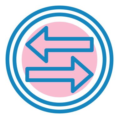 Okların vektör illüstrasyonu modern simge