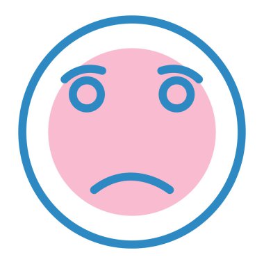 yüz simgesi vektör simgesi