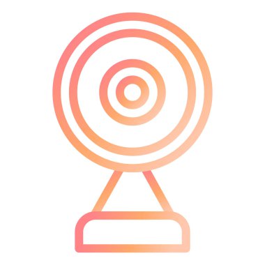 Webcam modern ikon vektör illüstrasyonu 