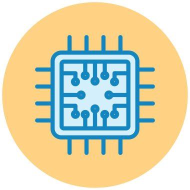 Devre kartı. Basit resimleme