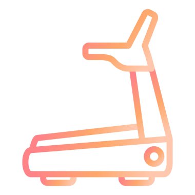 Çalışan Makine modern simge vektör çizimi 