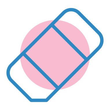 Haplar. Web simgesi basit illüstrasyon