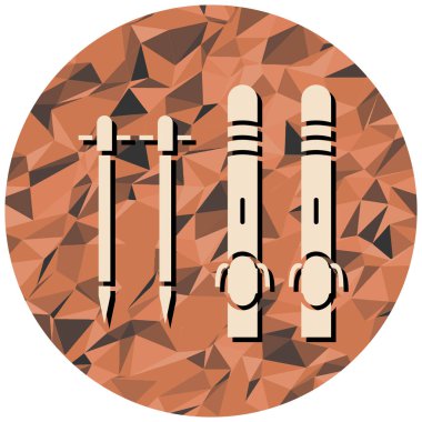 Kayağın vektör illüstrasyonu 