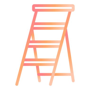 Merdivene bas. Web simgesi basit illüstrasyon 