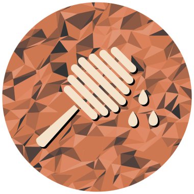 Tatlım simge vektör çizim