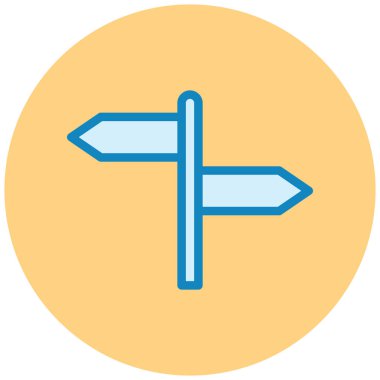 Yön oku. Basit resimleme