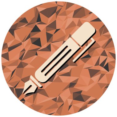 kalem simgesi vektör illüstrasyonu