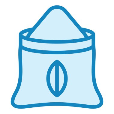 Çanta. Web simgesi basit illüstrasyon