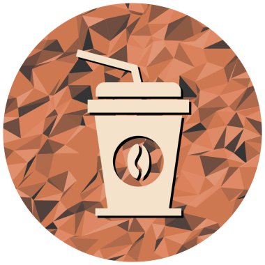 Kahve fincanı ikonu. Beyaz arkaplanda izole edilmiş web tasarımı için izometrik bira içeceği vektör simgeleri