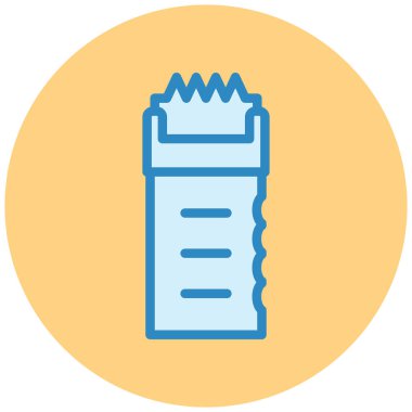 Yapıştırıcı. Web simgesi basit illüstrasyon