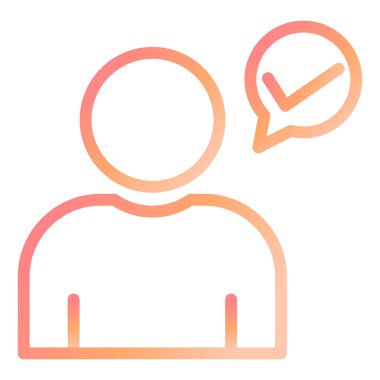 Self Service modern simge vektör illüstrasyonu 