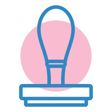 Modern b 'nin vektör illüstrasyonu eksik simgesi