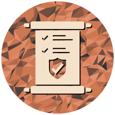 Modern simgenin vektör illüstrasyonu