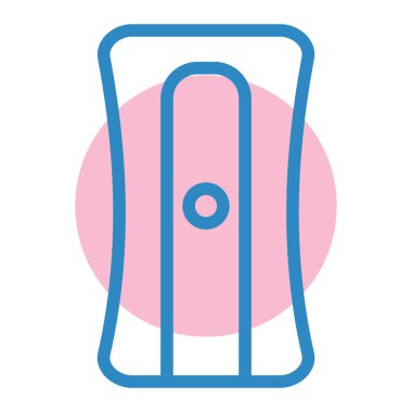 Havlu. Web simgesi basit illüstrasyon