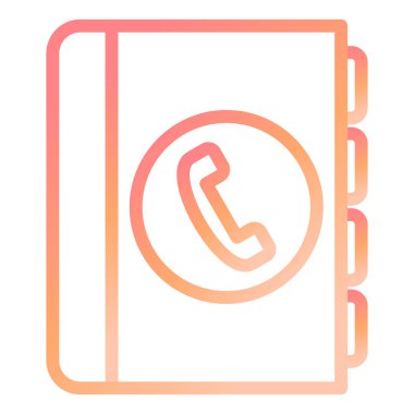 - Telefon. Web simgesi basit illüstrasyon